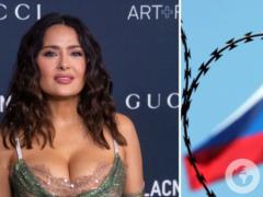 Сальма Хайек, которая поддерживала Украину, пригласила на свой день рождения российского актера и заставила россиян биться в экс