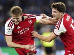 Napoli - Arsenal 0:1 Video of the goal and review of the Champions League match