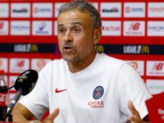 Louis Enrique speaks about Hakimi s injury during the match against Brest