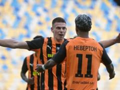  Шахтер  благодаря двум голам головой обыграл  Черноморец  в УПЛ
