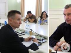 Кличко встретился с представителями крупного бизнеса, который страдает из-за непрекращающихся атак врага на столицу
