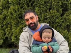 Козловский умилил видео, в котором сводил 2,5-летнего сына к себе на работу
