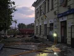 Россияне ночью нанесли удар по железнодорожной станции в Лозовой