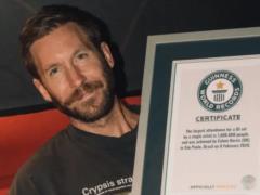 Калвин Харрис установил мировой рекорд по количеству зрителей на выступлении