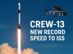 Чи встановить Crew-13 новий рекорд швидкості польоту до МКС