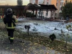На Киевщине разрушения после ночных атак, есть раненые
