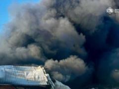 РФ дважды атаковала Самар в Днепропетровской области: горят склады