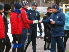 Горняк вышел из отпуска и провел первую тренировку