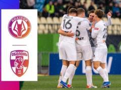 Полісся — Оболонь 3:1 Відео голів та огляд матчу УПЛ