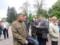 Provocateurs with the  St. George  ribbon tried to disrupt in Chernigov on May 9