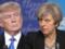 Angry May brought Trump a pair of gentle