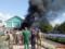 Burning tires and broken glass. Vinnytsyn veterans ATO went to storm the village council