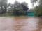 In Makhnevo torrential rains washed several dozen houses and the road