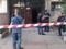 In the entrance of Kiev high-rise building they shot a man