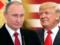 В сети появился совместный портрет Трампа и Путина