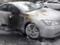 In Kharkov severely burned Lexus