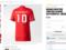 The sale of MJ T-shirts with the name Ibrahimovic started at number 10