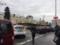 В столице припаркованное авто парализовало движение троллейбусов