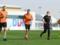 Malyshev, Ordets and Dodo train outside the general group