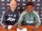 Manchester United signed a contract with the Belgian child prodigy
