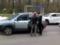 In Kharkov, a local driver broke a Russian auto