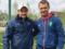 Сергей Ребров посетил тренировку Олимпика