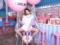 Dalmatians, pink balls and mint dresses: Nadia Dorofeeva starred in a colorful photo shoot