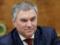 Volodin pointed out the intensity of contacts between the State Duma and the Bundestag