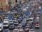 Kiev practically stopped in traffic jams