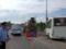 Accident involving a concrete mixer, a police car and a passenger bus divided Kamensk-Uralsky into two unconnected parts