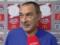 Sarri: I have to thank my club, as well as Mr. Conte