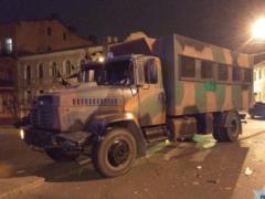 В Харькове военные попали в ДТП