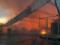 На Харьковщине всю ночь тушили масштабный пожар на складе резиновых изделий