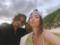 Wet DOROFEEVA and DANTES charmed with a romantic video against the backdrop of a huge waterfall