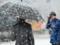 С утра в большинстве областей Украины — мокрый снег с дождем