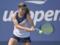 Ukrainian tennis player sensationally beat the former world number one at the start of the US Open