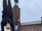 Манекен, напоминающий Эрдогана, повесили в Стокгольме вверх ногами