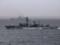 The Royal Navy of Britain monitors the frigate and tanker of the Russians