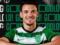 The Sporting player scored a goal from the center of the field to Arsenal in the Europa League