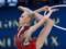 The Ukrainian won the gold of the European Championship in rhythmic gymnastics for the first time in 18 years
