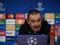 Sarri: To think that Lazio can sit at the mercy of 100 fights against Bayern is a bad idea