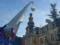 The historical building of the city hall burned in Paris