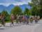 The car drove into the bicycle team: there are victims